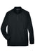 Devon & Jones DG440 Mens Compass Stretch Tech Moisture Wicking 1/4 Zip Sweatshirt w/ Pockets Black Flat Front