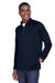 Devon & Jones DG440 Mens Compass Stretch Tech Moisture Wicking 1/4 Zip Sweatshirt w/ Pockets Navy Blue Model 3q