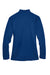 Devon & Jones DG440W Womens Compass Stretch Tech Moisture Wicking 1/4 Zip Sweatshirt w/ Pockets True Royal Blue Flat Back