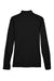 Devon & Jones DG479W Womens DryTec20 Performance Moisture Wicking 1/4 Zip Sweatshirt Black Flat Back