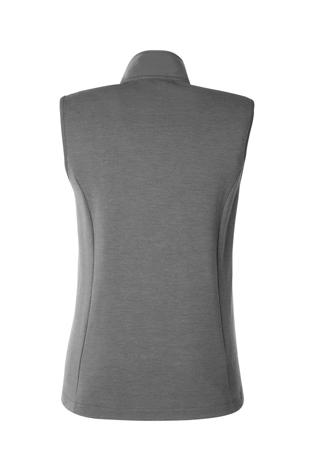 Devon & Jones DG706W Womens New Classics Charleston Hybrid Full Zip Vest Graphite Grey Melange Flat Back