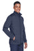 Devon & Jones DG796 Mens Newbury Fleece Full Zip Sweatshirt w/ Pockets Navy Blue Model 3q
