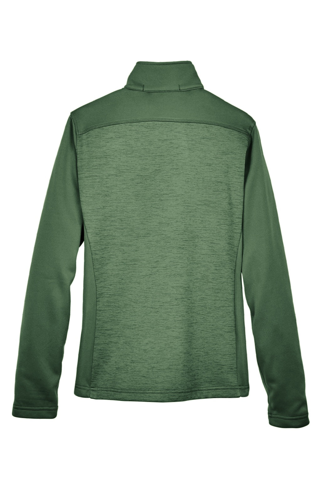 Devon & Jones DG796W Womens Newbury Fleece Full Zip Sweatshirt w/ Pockets Forest Green Flat Back