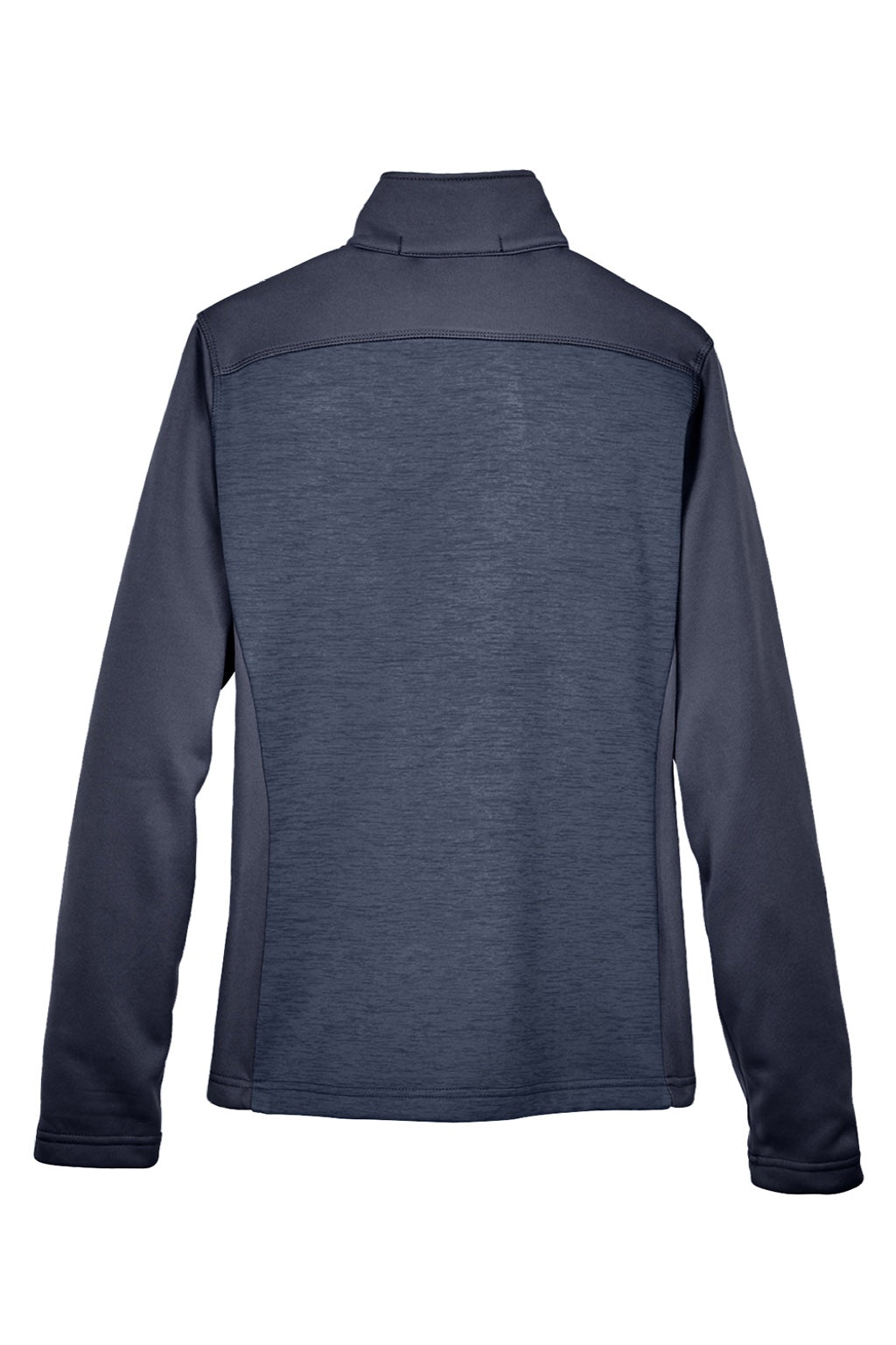 Devon & Jones DG796W Womens Newbury Fleece Full Zip Sweatshirt w/ Pockets Navy Blue Flat Back