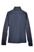 Devon & Jones DG796W Womens Newbury Fleece Full Zip Sweatshirt w/ Pockets Navy Blue Flat Back