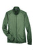 Devon & Jones DG796W Womens Newbury Fleece Full Zip Sweatshirt w/ Pockets Forest Green Flat Front