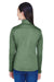 Devon & Jones DG796W Womens Newbury Fleece Full Zip Sweatshirt w/ Pockets Forest Green Model Back