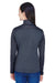 Devon & Jones DG796W Womens Newbury Fleece Full Zip Sweatshirt w/ Pockets Navy Blue Model Back