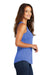 District DM138L Womens Perfect Tri Tank Top Royal Blue Frost Model Side