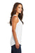 District DM138L Womens Perfect Tri Tank Top White Model Side