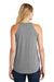 District DT137L Womens Perfect Tri Rocker Tank Top Grey Frost Model Back