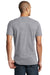 District DT5000 Mens The Concert Short Sleeve Crewneck T-Shirt Heather Grey Model Back