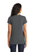 District DT5001 Womens The Concert Short Sleeve Crewneck T-Shirt Charcoal Grey Model Back