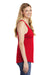 District DT6302 Womens Very Important Tank Top Classic Red Model Side