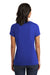 District DT6503 Womens Very Important Short Sleeve V-Neck T-Shirt Deep Royal Blue Model Back