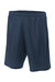 A4 NB5301 Youth Moisture Wicking Mesh Shorts Navy Blue Flat Front