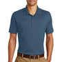 Eddie Bauer Mens Performance UV Protection Short Sleeve Polo Shirt - Coast Blue