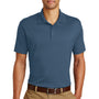 Eddie Bauer Mens Performance UPF 30+ Short Sleeve Polo Shirt - Coast Blue