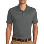Eddie Bauer Mens Performance UV Protection Short Sleeve Polo Shirt - Steel Grey