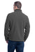 Eddie Bauer EB200 Mens Full Zip Fleece Jacket Steel Grey Model Back