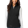 Eddie Bauer Womens Full Zip Fleece Vest - Black