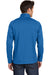 Eddie Bauer EB234 Mens Performance Fleece 1/4 Zip Sweatshirt Ascent Blue Model Back
