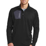 Eddie Bauer Mens Performance Fleece 1/4 Zip Sweatshirt w/ Pocket - Black