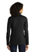 Eddie Bauer EB241 Womens Highpoint Pill Resistant Fleece Full Zip Jacket Black Model Back