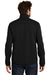 Eddie Bauer EB242 Mens Dash Pill Resistant Full Zip Jacket Black Model Back