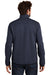 Eddie Bauer EB242 Mens Dash Pill Resistant Full Zip Jacket River Navy Blue Model Back
