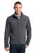 Eddie Bauer EB530 Mens Water Resistant Full Zip Jacket Steel Grey Model Front