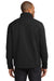 Eddie Bauer EB534 Mens Rugged Water Resistant Full Zip Jacket Black Model Back