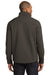 Eddie Bauer EB534 Mens Rugged Water Resistant Full Zip Jacket Canteen Grey Model Back