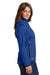 Eddie Bauer EB539 Womens Waterproof Full Zip Jacket Cobalt Blue Model Side