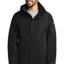 Eddie Bauer Mens WeatherEdge Plus Waterproof Full Zip Hooded Jacket - Black