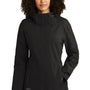 Eddie Bauer Womens WeatherEdge Plus Waterproof Full Zip Hooded Jacket - Black