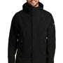 Eddie Bauer Mens WeatherEdge Waterproof Full Zip Hooded Jacket - Black