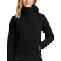 Eddie Bauer Womens WeatherEdge Waterproof Full Zip Hooded Jacket - Black