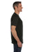 Econscious EC1000 Mens Short Sleeve Crewneck T-Shirt Black Model Side