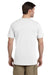 Econscious EC1075 Mens Short Sleeve Crewneck T-Shirt White Model Back