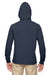 Econscious EC1085 Mens Eco Jersey Hooded T-SHirt Hoodie Water Blue Model Back