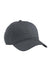 Econscious Hats EC7000 Mens Adjustable Hat Charcoal Grey Model Flat Front