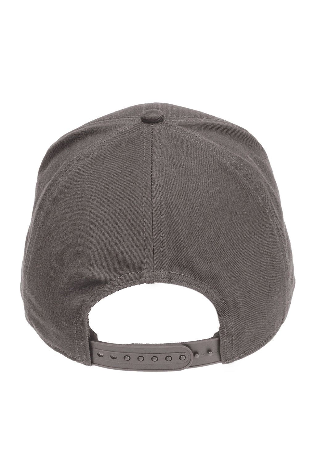 Econscious Hats EC7025 Mens Eco Baseball Adjustable Hat Charcoal Grey Flat Back