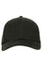 Econscious Hats EC7025 Mens Eco Baseball Adjustable Hat Black Flat Front