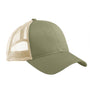 Econscious Hats Mens Adjustable Trucker Hat - Jungle/Oyster