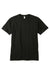 Econscious EC1000 Mens Short Sleeve Crewneck T-Shirt Black Flat Front