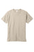 Econscious EC1000 Mens Short Sleeve Crewneck T-Shirt Natural Flat Front