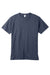 Econscious EC1000 Mens Short Sleeve Crewneck T-Shirt Pacific Blue Flat Front