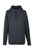 Econscious EC5950 Mens Hemp Hero Hooded Sweatshirt Hoodie w/ Pouch Pocket Washed Black Flat Front