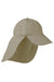 Adams EOM101 Mens Extreme Outdoor UV Protection Adjustable Hat Khaki Flat Front